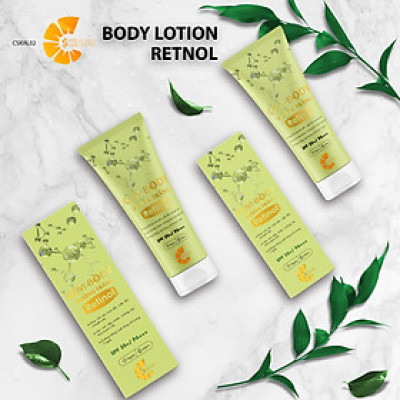 Chăm Sóc Da - C SKIN.02 - COMBO7 - BODY LOTION RETINOL - Dưỡng Trắng Cấp Ẩm Chuyên Sâu