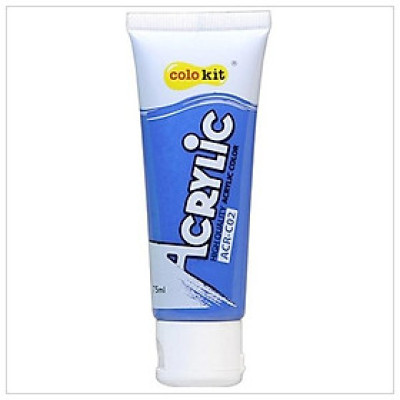 Màu Acrylic ACR-02 Colokit 75ml - Màu Xanh Cobal