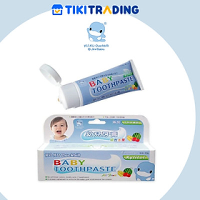 Kem Đánh Răng Cho Bé Ku.Ku Duckbill - Từ 06 Tháng Tuổi - Hương Trái Cây