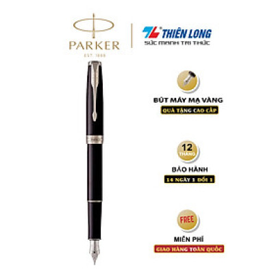 Bút máy cao cấp Parker Sonnet Black CT 18K TB-1950789