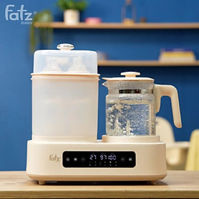 Máy đa năng điện tử Fatz Baby Multimax 12 Tiệt trùng/ Sấy khô/ Hấp/ Đun/ Hâm nước & nấu chậm FB9503KB