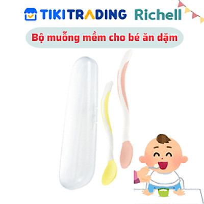 Bộ muỗng mềm T.L.I (Kèm hộp) Richell