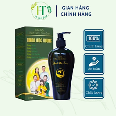 Dầu gội thảo dược Thanh Mộc Hương sạch gàu ngăn rụng tóc kích thích mọc tóc 350ml
