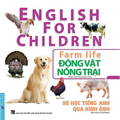 Bé Học Tiếng Anh Qua Hình Ảnh - Động Vật Nông Trại _FN