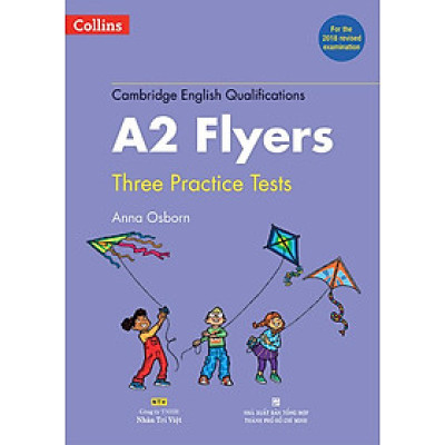 Collins A2  Flyers - Three Practice Tests - Kèm 1 MP3 (Format 2018)