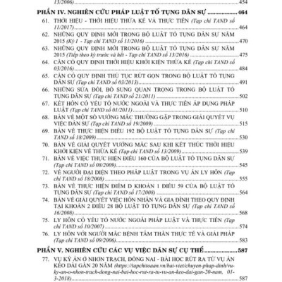 Tuyển tập 100 bài viết đăng trên Tạp chí chuyên ngành Luật của tác giả Đỗ Văn Chỉnh