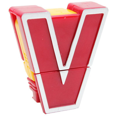 Đồ Chơi Lắp Ráp Biến Hình Robot Chữ Cái V - Cresta DK81247