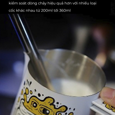 Ca đánh sữa Allround ngũ hành