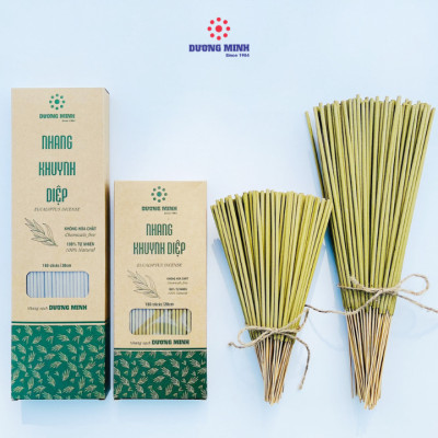 Hương nhang sạch Dương Minh nhang 20cm và 30cm 100% thành phần tự nhiên ít khói thơm dịu nhẹ không hóa chất