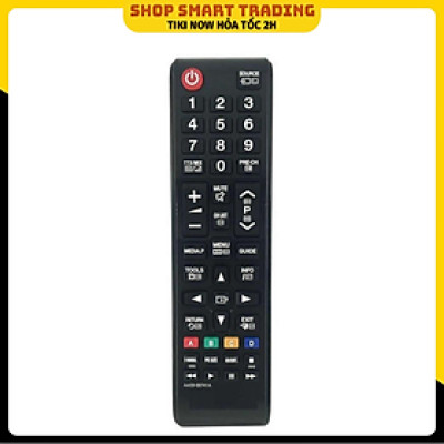 ĐIỀU KHIỂN REMOTE TIVI DÀNH CHO SAMSUNG DÒNG AA59 TIVI LCDLED (ĐEN-NGẮN) - HÀNG NHẬP KHẨU