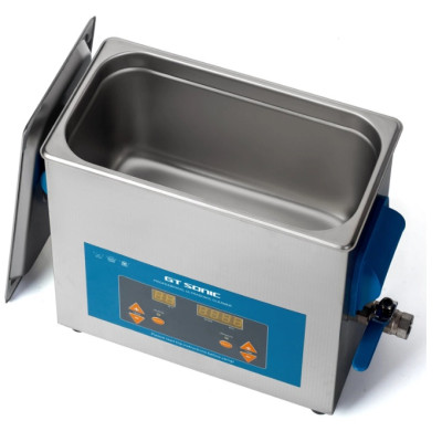 Bể rửa siêu âm Gtsonic VGT-1860QTD 6 lít giúp tẩy rửa, làm sạch, vệ sinh, bảo dưỡng các vật dụng phòng thí nghiệm, công nghiệp cơ khí, dụng cụ nha khoa/y tế, dung cụ gia đình, trang sức, đồng hồ – Hàng Chính Hãng