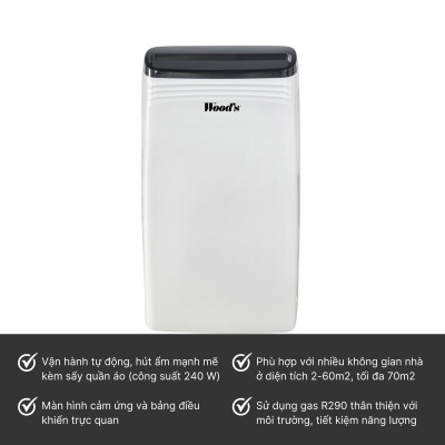 MÁY HÚT ẨM WOOD’S MDK21 Hàng chính hãng