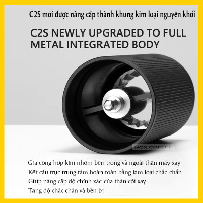 Cối Xay Cà Phê Cầm Tay Timemore C2S - Bản nâng cấp 2023