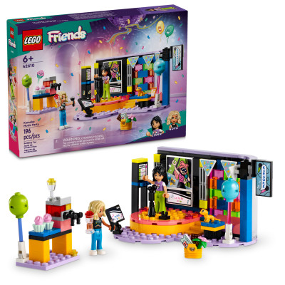 Đồ Chơi Lắp Ráp Phòng Hát Karaoke - Karaoke Music Party - Lego Friends 42610 (196 Mảnh Ghép)