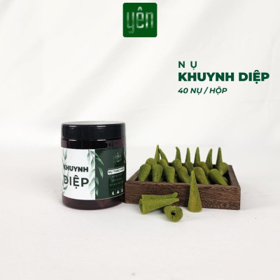 Nụ Khuynh Diệp Sạch Ít Khói Hộp 40 Nụ Yên Tự Nhiên Không Hóa Chất Thờ Cúng Thư Giãn Xông Nhà Tẩy Uế