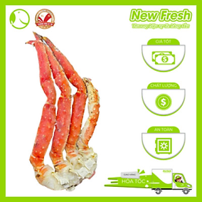 [GIAO NHANH HCM] Chân Cua Hoàng Đế Nga Hấp thịt nhiều săn chắc - 1 Bộ 1.5Kg