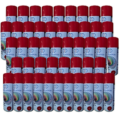 Sơn Phun Màu Thông Dụng Goldnova; 48 Lon/400ml; Đủ Mầu Sắc