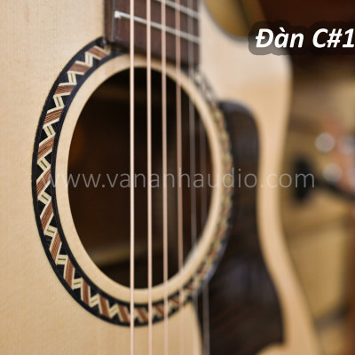 Đàn guitar acoustic C#12AA (Khảm trai)