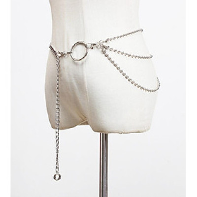 Xích đeo quần chuỗi xích titan 3 lớp thép cá tính, nổi bật