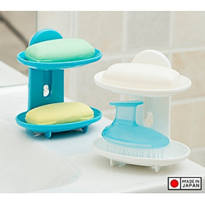 Khay Xà Bông Nhựa Sanada B755W Nhật Bản