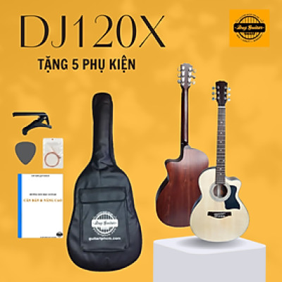 Đàn guitar classic model DJ120 có EQ 7545R cho ra âm thanh tốt dành cho tập và chơi lâu dài