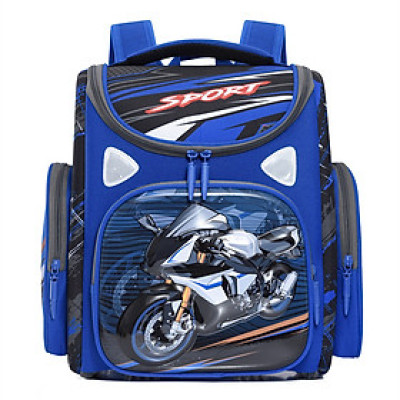 Ba lô học sinh tiểu học, ba lô học sinh vỏ cứng PC phong cách mới  - BEE GEE HS1308