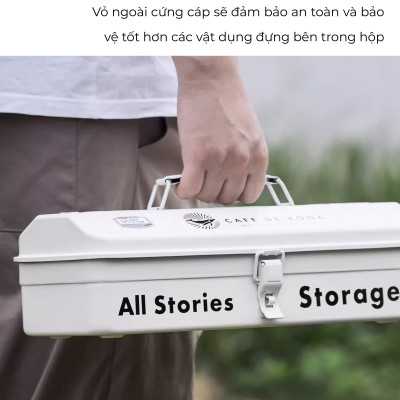 Hộp sắt đựng dụng cụ Nhật 