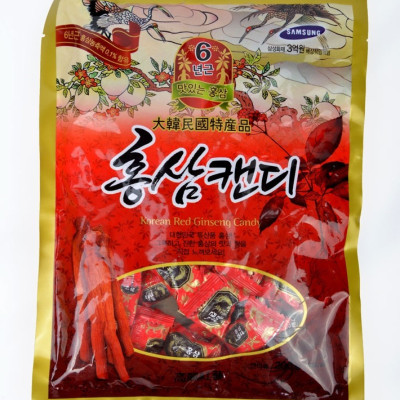 Combo 3 gói Kẹo hồng sâm Hàn Quốc 200g