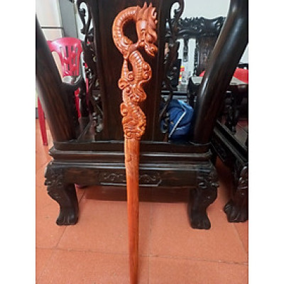 Gậy batong dành cho người già ,( Người cao tuổi ) Bằng gỗ hương đá đk dài 1m20x13×5cm