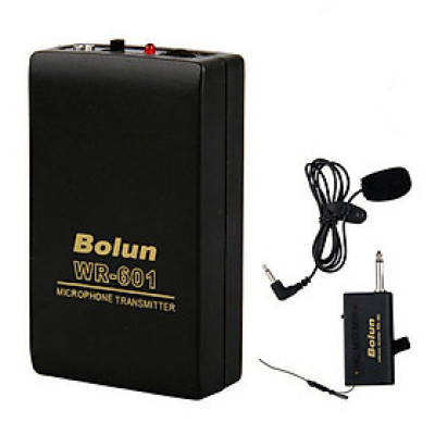 SOAIY Bộ thu phát không dây cho micro BOLUN WR-601 - Hàng Nhập Khẩu