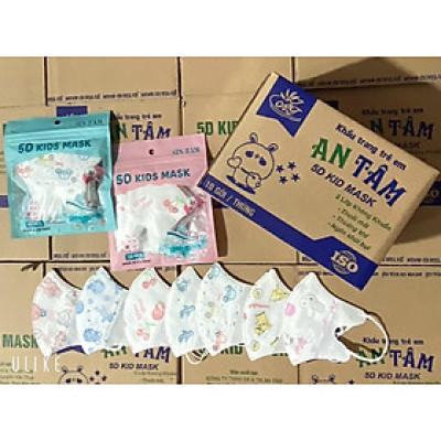 Thùng 100c khẩu trang trẻ em Kid Mask
