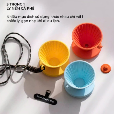 Ly phễu mini Timie Dripper Cup