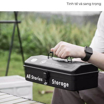 Hộp sắt đựng dụng cụ Nhật 