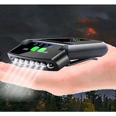 ĐÈN LED KẸP MŨ ĐỘI ĐẦU SẠC ĐIỆN THUẬN TIỆN