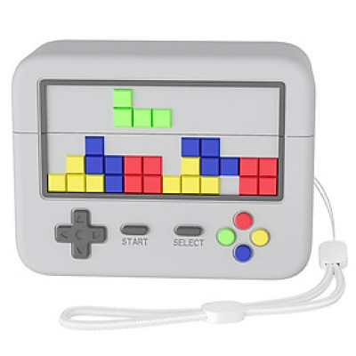 Ốp Bảo Vệ Silicon Dành Cho Airpods Pro 2/ Airpods Pro, Kai.N Tetris Game, Kèm Dây Đeo_ Hàng chính hãng