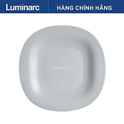 Đĩa (dĩa) thủy tinh đựng thực phẩm Luminarc Carine Granit 19cm, dùng vi sóng, máy rửa bát - N6613