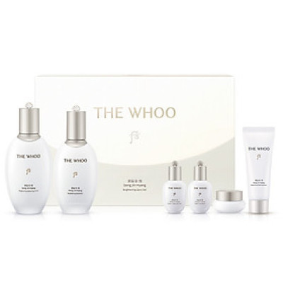 Bộ sản phẩm dưỡng sáng da THE WHOO Gong Jin Hyang Brightening Special Set