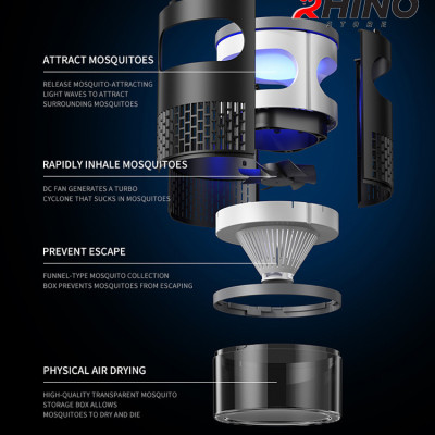 Đèn ngủ bắt muỗi, dĩm hiệu quả L904 gồm 3 chế độ