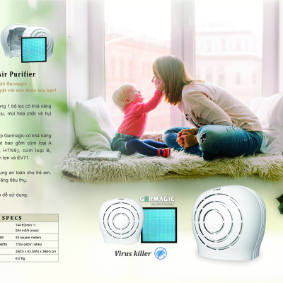 Máy lọc không khí diệt virus iCare AP-1701 - Hàng chính hãng