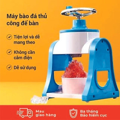 Máy Xay Đá ,Máy Bào Đá Bằng Tay Siêu Min Tiện Lợi,Máy bào đá tuyết Cho Bé Và Cho Cả Nhà Hàng Chính Hãng