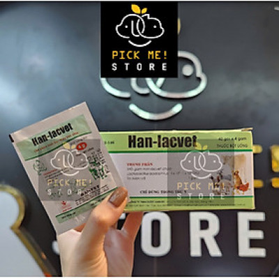Han Lacvet - Men Tiêu Hóa Cân Bằng Đường Ruột cho Chó Mèo, Gia Súc, Gia Cầm