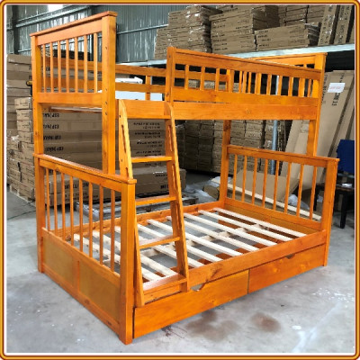 Giường 3 tầng Juno Sofa 1m/1m2