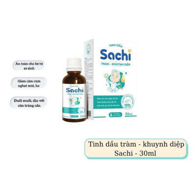 Tinh dầu tràm - khuynh diệp Sachi chai 30ml