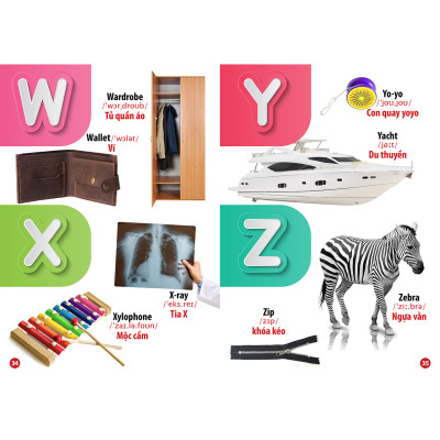 Từ Điển - Thư Viện hình Ảnh Đầu tiên của bé - Thế Giới Động Vật - Chữ Cái Và Số Đếm - Hoa Rau Củ Quả ( bộ 3 cuốn )