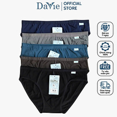 Quần Tam Giác Davie Mã DVCT035, Chất Liệu Cotton 4 Chiều Thấm Hút Và Khử Khuẩn Hiệu Quả