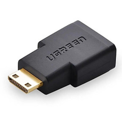 Ugreen UG2010120101TK Màu Đen Đầu chuyển đổi Mini HDMI sang HDMI - HÀNG CHÍNH HÃNG