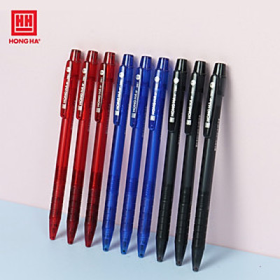 Hộp 20 cái bút bi Hồng Hà đầu bi 0.5mm - 2461