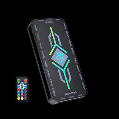 BỘ ĐIỀU KHIỂN HUB FAN ARGB V1 MAGIC SNOWMAN - Hàng chính hãng