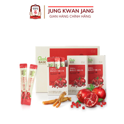 Nước Hồng Sâm Hàn Quốc Goodbase Lựu Đỏ (10ml x 10 gói)