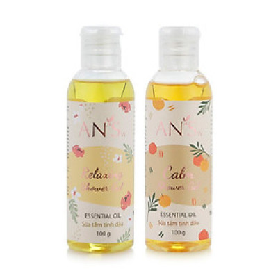 Combo Gel tắm tinh dầu thư giãn Relaxing và Calm 100g AN